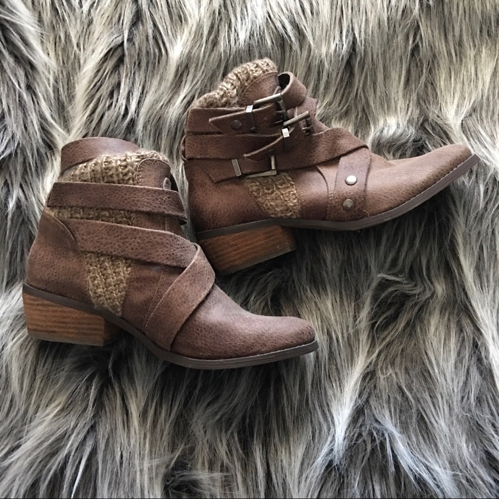 Brown Ankle Boots